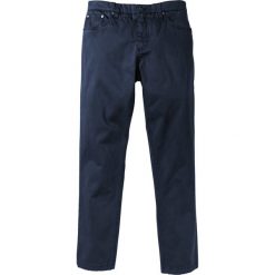 Rurki męskie: Spodnie ze stretchem Slim Fit bonprix ciemnoniebieski