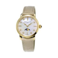 ZEGAREK FREDERIQUE CONSTANT SLIMLINE MOONPHASE FC-206MPWD1S5. Zegarki damskie FREDERIC CONSTANT. Za 4099,00 zł.