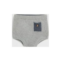 Mango Kids - Szorty dziecięce Pok 62-74. Szare spodenki dziewczęce Mango Kids, bez wzorów, z bawełny, casualowe. Za 59,90 zł.