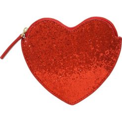 Portfele damskie: Lulu Guinness GLITTER HEART Portfel red