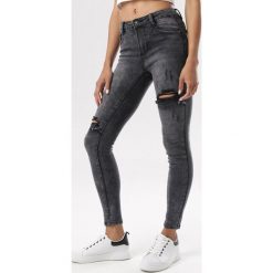 Czarne Jeansy Skinny Maidorise. Czarne jeansy damskie Born2be, s. W wyprzedaży za 99,99 zł.