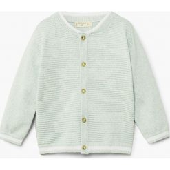 Swetry rozpinane męskie: Mango Kids – Kardigan dziecięcy Wave 80-104 cm