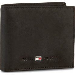 Duży Portfel Męski TOMMY HILFIGER - Johnson Mini Cc Wallet AM0AM00663 002. Czarne portfele męskie marki TOMMY HILFIGER, bez wzorów, ze skóry. Za 229,00 zł.