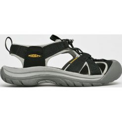 Keen - Sandały Venice H2. Czarne sandały damskie Keen, bez wzorów, z materiału, bez obcasa, bez zapięcia, outdoorowe. Za 399,90 zł.
