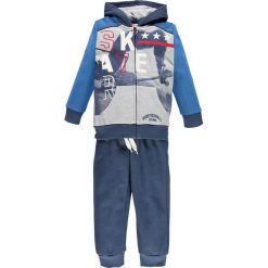 Brums - Dres dziecięcy 104-128 cm. Szare spodnie chłopięce Brums, bez wzorów, z bawełny. W wyprzedaży za 99,90 zł.