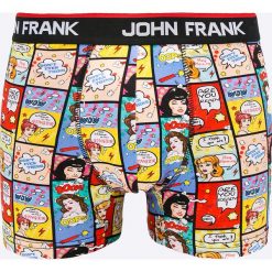John Frank - Bokserki. Bokserki męskie John Frank, bez wzorów, z elastanu. W wyprzedaży za 29,90 zł.