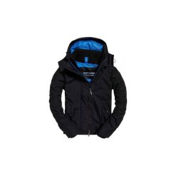 Kurtki ocieplane Superdry Tech Hood Pop Zip Windcheater. Czarne kurtki męskie Superdry, m, bez wzorów, bez kaptura. Za 619,45 zł.