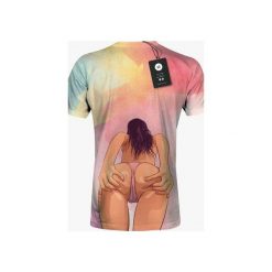 Nice Girl men's t-shirt. Różowe t-shirty męskie Mars from venus, s, bez wzorów, bez kołnierzyka. Za 101,40 zł.