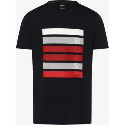 BOSS Athleisure - T-shirt męski – Tee 2, niebieski. Niebieskie t-shirty męskie BOSS Athleisure, s, z nadrukiem, bez kołnierzyka. Za 245,95 zł.