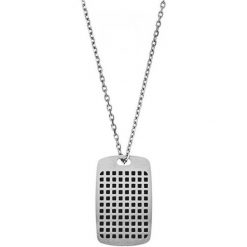Naszyjniki męskie: Emporio Armani Mężczyźni Stali Naszyjnik egs2116040