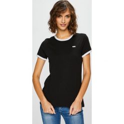 Levi's - Top. Czarne bluzki damskie marki Levi's®, s, z bawełny, z okrągłym kołnierzem. Za 119,90 zł.