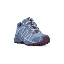Buty Salomon SPEEDCROSS 4 W. Niebieskie buty trekkingowe męskie marki Salomon, bez zapięcia, trekkingowe, salomon speedcross. Za 521,25 zł.