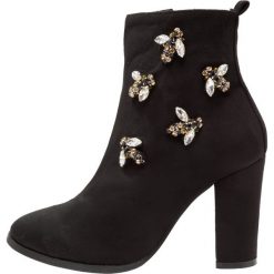 Botki damskie lity: Glamorous Botki na obcasie black