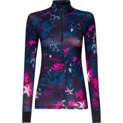 Koszulka z golfem PEAK PERFORMANCE SPIRIT FLOWER CAMO HALF ZIP. Niebieskie koszulki damskie Peak Performance, z nadrukiem, z tkaniny, z golfem, z krótkim rękawem. Za 300,00 zł.