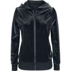 Bluzy rozpinane damskie: Gothicana by EMP All I Have To Say Bluza z kapturem rozpinana damska czarny
