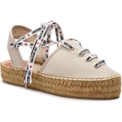 Espadryle LOVE MOSCHINO - JA10253G07JJ0104 Beige. Espadryle damskie Love Moschino. W wyprzedaży za 399,00 zł.