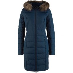 Lekki płaszcz puchowy pikowany bonprix ciemnoniebieski. Niebieskie płaszcze damskie bonprix, z puchu. Za 249,99 zł.