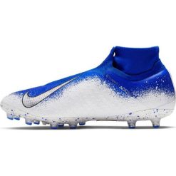 Buty piłkarskie Nike Phantom Vsn Elite Df Ag Pro M AO3261-410. Niebieskie buty sportowe męskie Nike, z materiału, na sznurówki, do piłki nożnej. W wyprzedaży za 1059,00 zł.