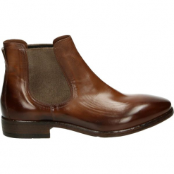 Botki męskie - P06003 VI CUO. Brązowe botki męskie marki Venezia, ze skóry. Za 629,00 zł.
