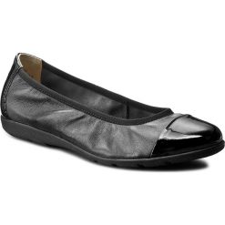 Baleriny CAPRICE - 9-22152-28 Black Nap Comb 026. Czarne baleriny damskie marki Caprice, ze skóry, na płaskiej podeszwie. W wyprzedaży za 169,00 zł.