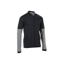 Bluza Soft 500 Ciemnoszara. Szare bluzy męskie ARTENGO, xl, z bawełny. Za 59,99 zł.