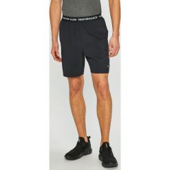 Calvin Klein Performance - Szorty. Czarne spodenki sportowe męskie Calvin Klein Performance, l, z elastanu. Za 179,90 zł.