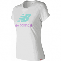New Balance WT91546WT. Szare podkoszulki damskie New Balance, bez wzorów, z bawełny, klasyczne, z klasycznym kołnierzykiem, bez rękawów. Za 99,99 zł.