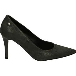 Czółenka - 5015 TEJ GRIG. Czarne buty ślubne damskie Venezia, ze skóry. Za 179,00 zł.