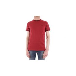T-shirty z krótkim rękawem Fred Perry M3519. Czerwone t-shirty męskie Fred Perry, s, bez wzorów, bez kołnierzyka, krótkie. Za 294,73 zł.