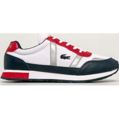 Lacoste - Buty Partner. Białe buty sportowe damskie Lacoste, z gumy. Za 299,90 zł.