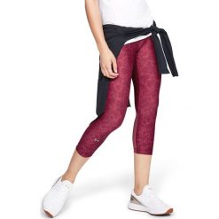 Under Armour HeatGear® Armour Legginsy Czerwony Fioletowy. Czerwone spodnie damskie Under Armour, xs, bez wzorów, z elastanu. Za 206,95 zł.