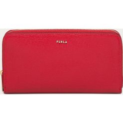 Furla - Portfel skórzany Babylon. Czerwone portfele damskie Furla, bez wzorów, ze skóry. Za 719,90 zł.