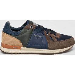Pepe Jeans - Buty. Szare halówki męskie Pepe Jeans, z gumy, na sznurówki. Za 369,90 zł.