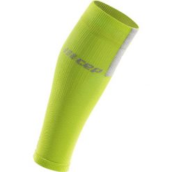 Opaska Kompresyjna Cep Calf Sleeves 3.0 M Szaro-Zielona. Szare skarpetki męskie CEP, bez wzorów, ze skóry. Za 139,99 zł.
