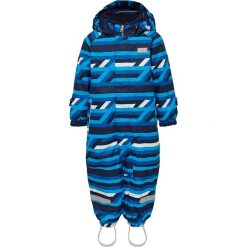 Kombinezon zimowy "Julian 709" w kolorze niebiesko-białym. Niebieskie kombinezony niemowlęce Legowear, na zimę, w paski. W wyprzedaży za 239,95 zł.