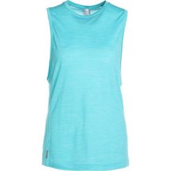 Topy sportowe damskie: Icebreaker SPHERE SLEEVELESS TEE Koszulka sportowa lagoon heather
