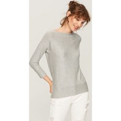 Sweter - Szary. Szare swetry klasyczne damskie Reserved, l. Za 59,99 zł.