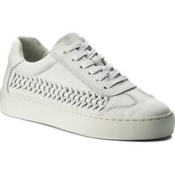 Sneakersy BULLBOXER - 962014E5L Whit. Białe półbuty damskie marki Bullboxer, ze skóry ekologicznej. W wyprzedaży za 219,00 zł.