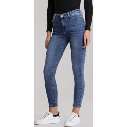 Niebieskie Jeansy Skinny Asteomine. Niebieskie jeansy damskie Renee. Za 109,99 zł.