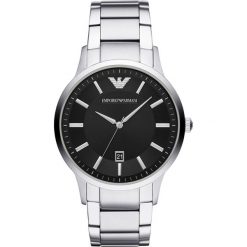Emporio Armani - Zegarek AR11181. Szare zegarki męskie Emporio Armani, ze stali. W wyprzedaży za 899,90 zł.