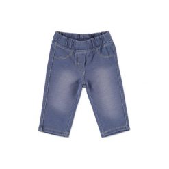 KANZ Girls Spodnie Jeggings light blue denim. Niebieskie spodnie chłopięce marki Kanz, z bawełny. Za 52,00 zł.
