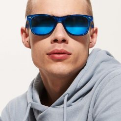 Okulary przeciwsłoneczne damskie: Okulary przeciwsłoneczne – Niebieski