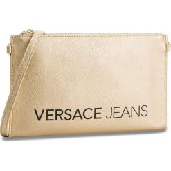 Torebka VERSACE JEANS - E3VSBPBA Grana Grossa 901. Żółte listonoszki damskie marki Versace Jeans, z jeansu. W wyprzedaży za 239,00 zł.