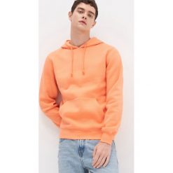 Bluza z kapturem basic - Pomarańczowy. Pomarańczowe bluzy męskie House, s, bez wzorów, z kapturem, bez rękawów, z kapturem. Za 89,99 zł.