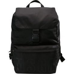 Plecaki męskie: MSGM SNAP BACKPACK Plecak black