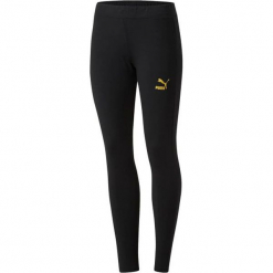 Legginsy w kolorze czarnym. Czarne legginsy we wzory marki Puma, xs. W wyprzedaży za 90,95 zł.
