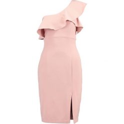 Sukienki hiszpanki: Bardot RUFFLE DRESS Sukienka koktajlowa pastel