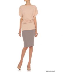 Bluzka cielista YY500097_RAL3012. Tuniki damskie Pakamera. Za 175,00 zł.