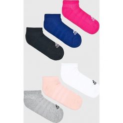 Adidas Performance - Skarpetki (6-pack). Szare skarpetki damskie marki adidas Performance, z elastanu. Za 59,90 zł.