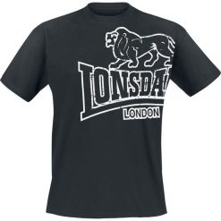 T-shirty męskie z nadrukiem: Lonsdale London Langsett T-Shirt czarny